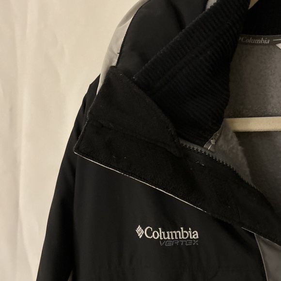 Columbia Sportswear Men’s Size XL Black Gray Full Zip Ski Jacket Fleece Jacket - Picture 11 of 13